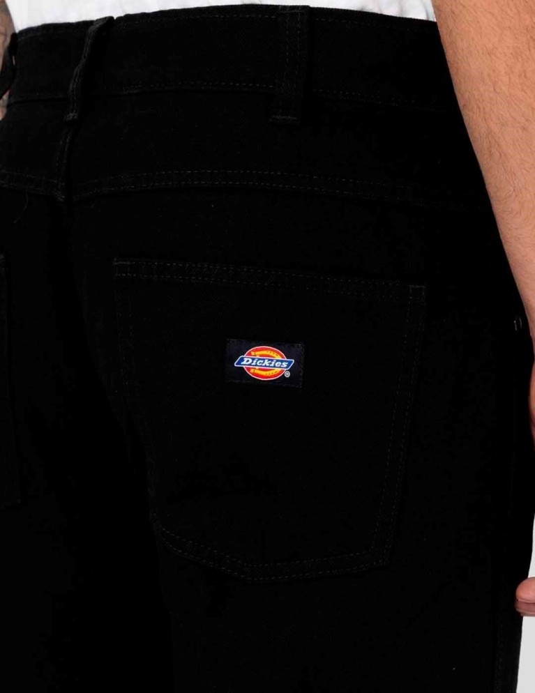 Pantalon DICKIES houston denim pant rinsed black